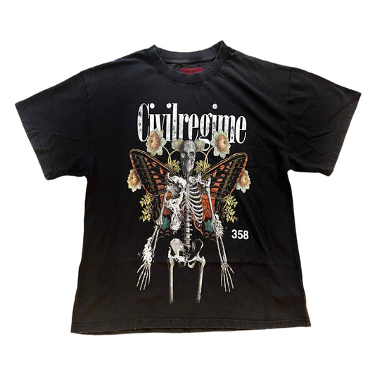 CIVIL REGIME RED LABEL BOXY TEE