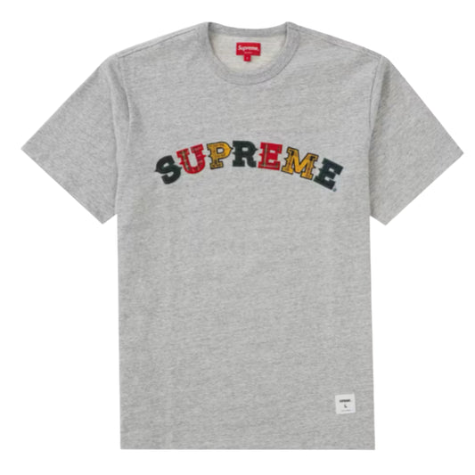 SUPREME PLAID APPLIQUÉ TEE